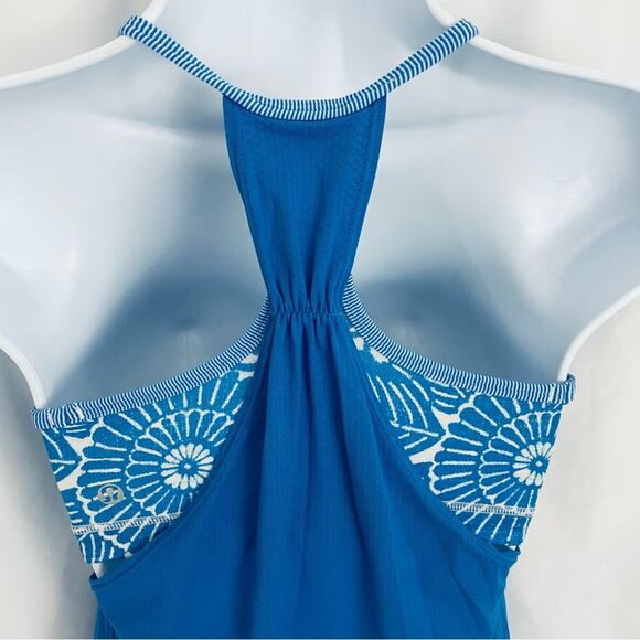 Lululemon No Limits Floral Tank Top Size 4 - Picture 9 of 14